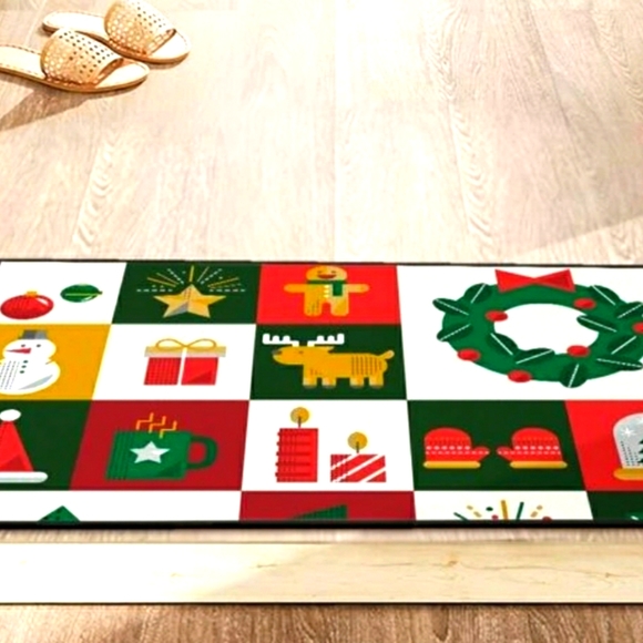 Gingerbread christmas door mat - Picture 1 of 2